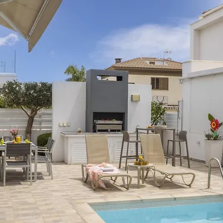Вилла Sunnyvillas 3br Luxury Private Pool Nr5 Протарас