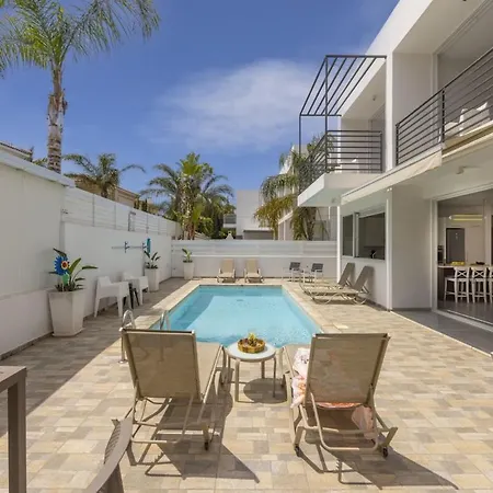 Sunnyvillas 3br Luxury Private Pool Nr5 Вилла Протарас