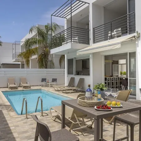 Sunnyvillas 3br Luxury Private Pool Nr5 Протарас
