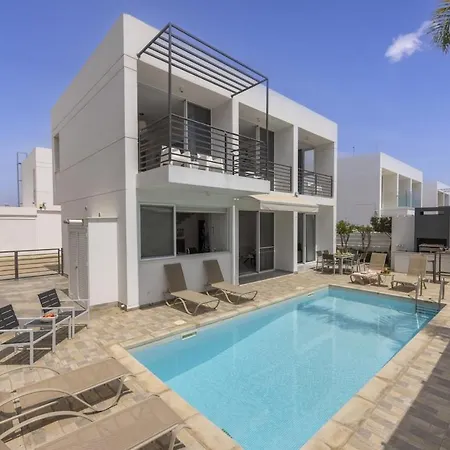 Sunnyvillas 3br Luxury Private Pool Nr5 Вилла Протарас