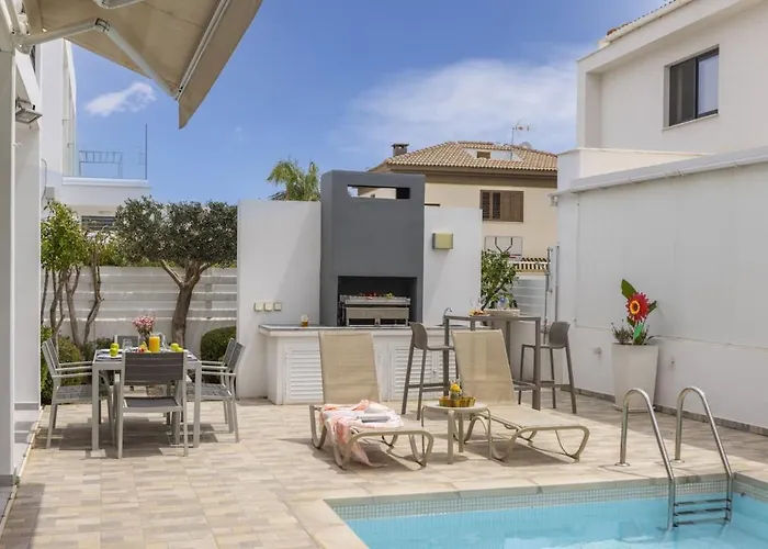 Villa Sunnyvillas 3br Luxury Private Pool Nr5 Protaras