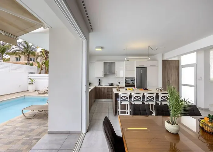 Sunnyvillas 3br Luxury Private Pool Nr5 * Protaras